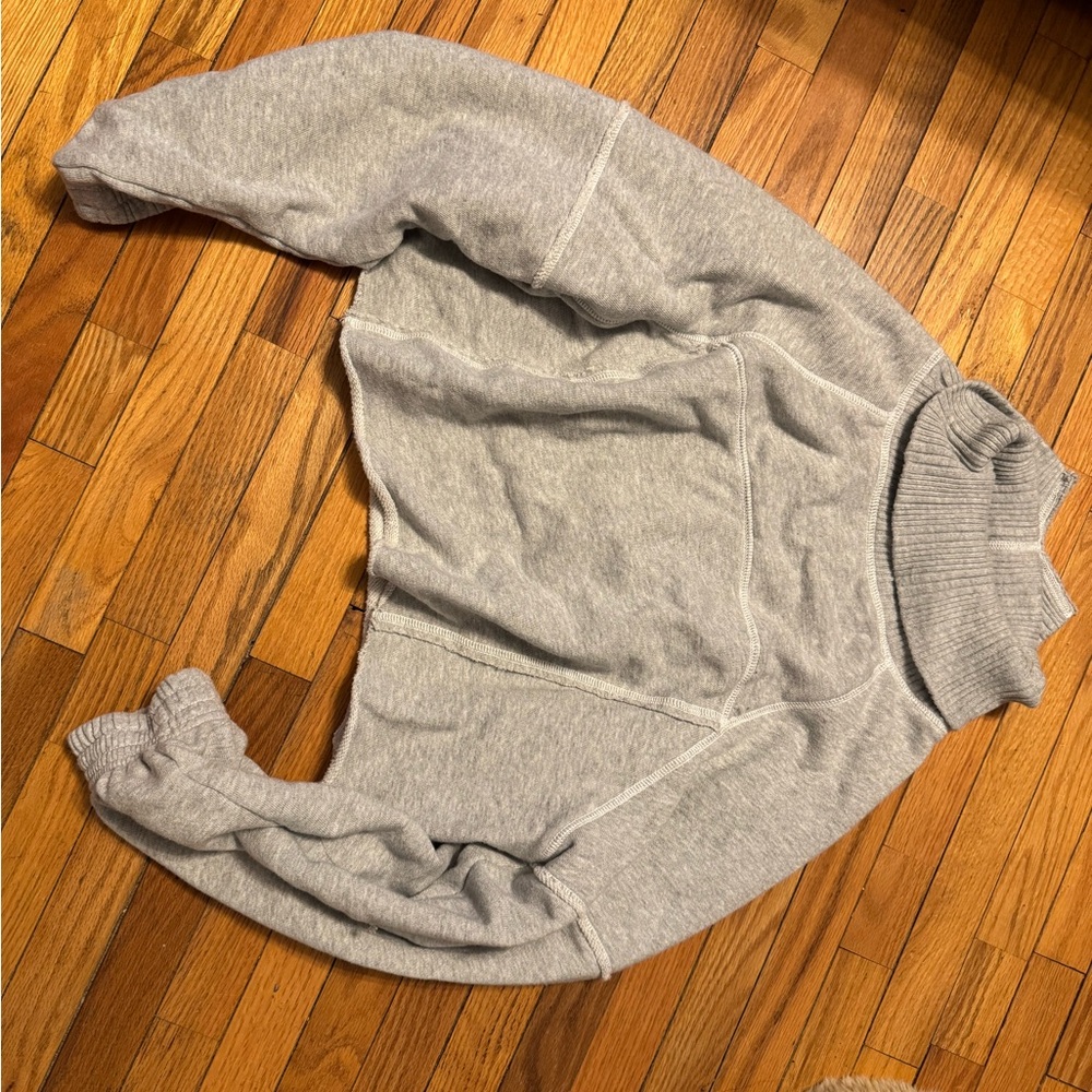 Aerie Light Gray Knit Top